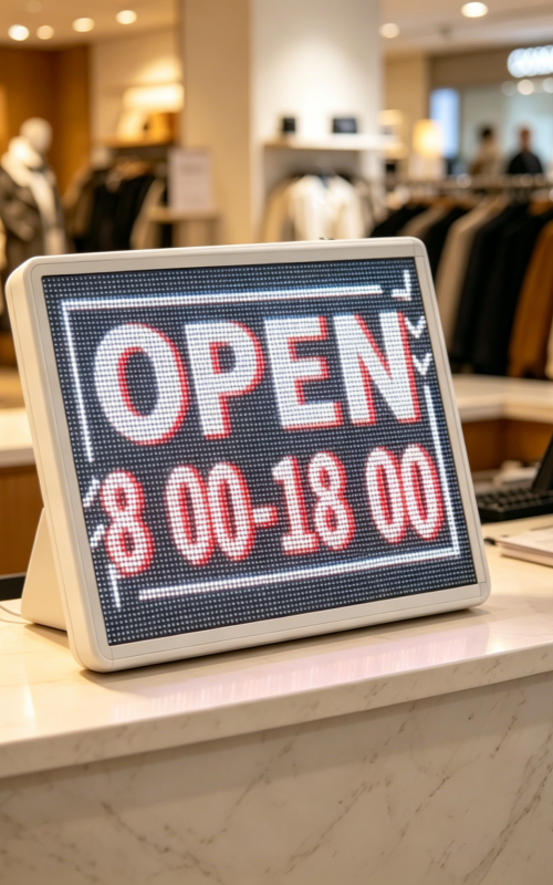 Shop sign