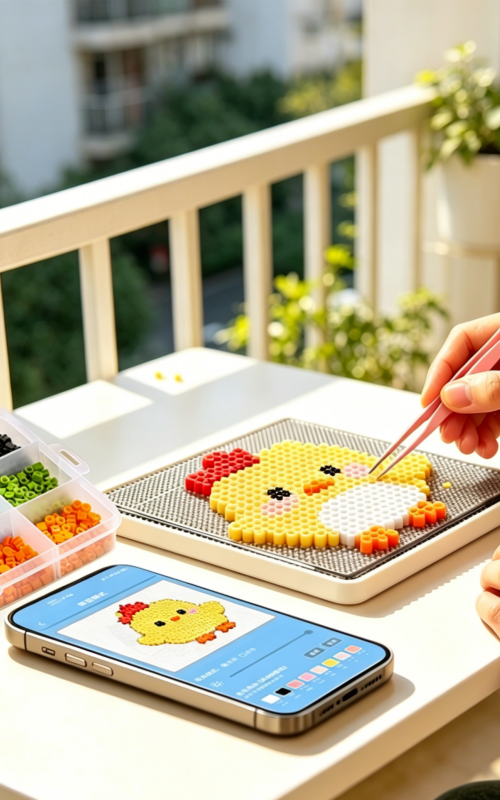 Smart Perler Bead Board