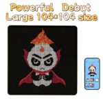 Smart Fuse Beads Board – Bluetooth App Controlled DIY Bead Control Board for Fuse Beads, Electronic Positioning Card with 2mm Pins